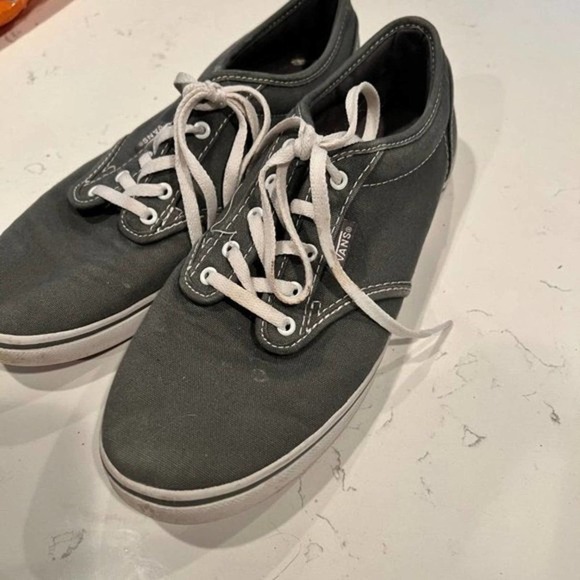 VANS‎ Authentic Core Classics Skate Shoes - Black/Pewter Size 8.5 - Picture 2 of 4